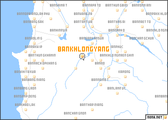 map of Ban Khlong Yang