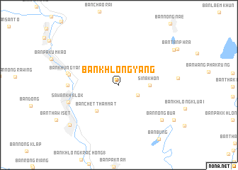 map of Ban Khlong Yang