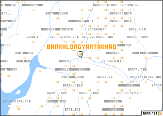 map of Ban Khlong Yan Ta Khao