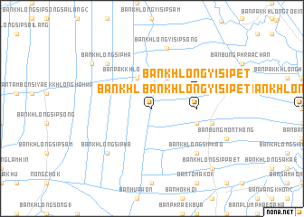 map of Ban Khlong Yi Sip Et