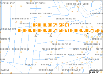 map of Ban Khlong Yi Sip Et