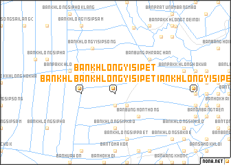 map of Ban Khlong Yi Sip Et