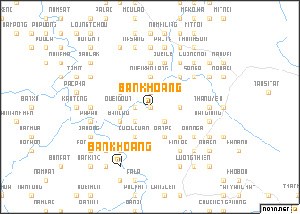 map of Bản Khoang