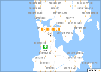 map of Ban Kho En