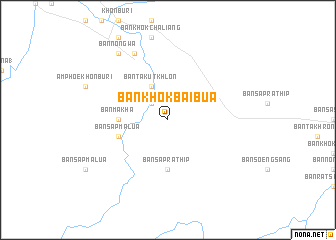 map of Ban Khok Bai Bua