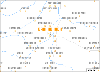 map of Ban Khok Bok