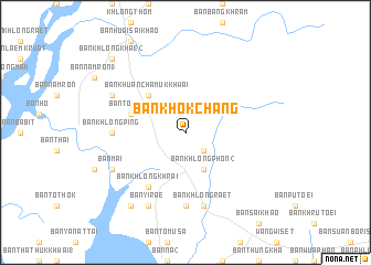 map of Ban Khok Chang