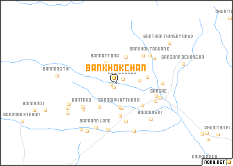 map of Ban Khok Chan