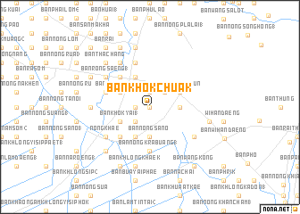 map of Ban Khok Chuak
