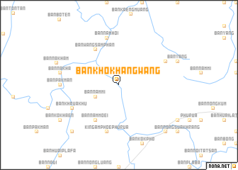 map of Ban Khok Hang Wang