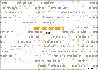 map of Ban Khok Kabong
