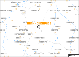 map of Ban Khok Kaphoe
