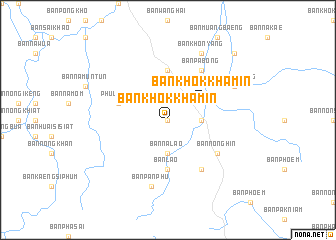 map of Ban Khok Khamin