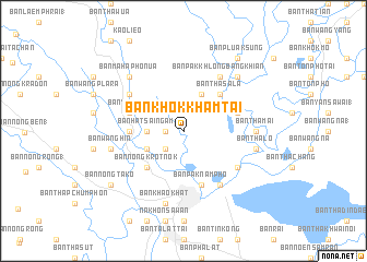 map of Ban Khok Kham Tai