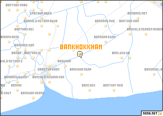 map of Ban Khok Kham