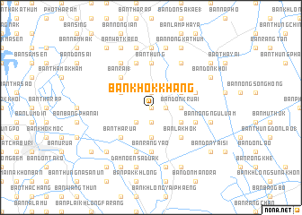 map of Ban Khok Khang