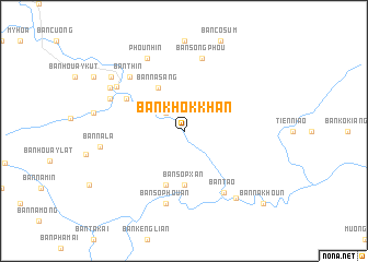 map of Ban Khokkhan