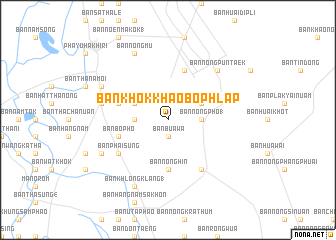 map of Ban Khok Khao Bo Phlap