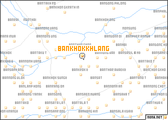 map of Ban Khok Khlang