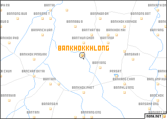 map of Ban Khok Khlong