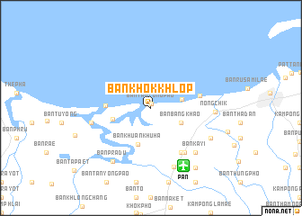 map of Ban Khok Khlop