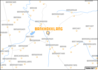 map of Ban Khok Klang