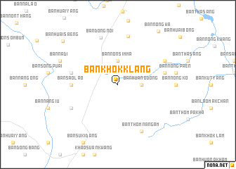 map of Ban Khok Klang
