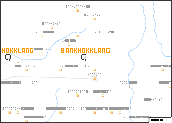 map of Ban Khok Klang