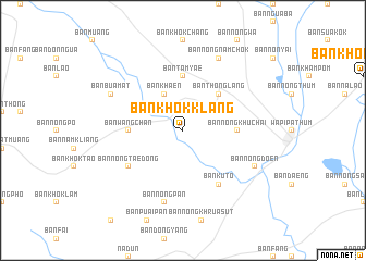 map of Ban Khok Klang