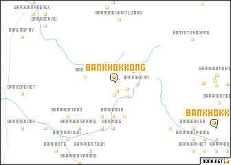 map of Ban Khôkkong