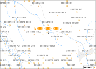 map of Ban Khok Krang