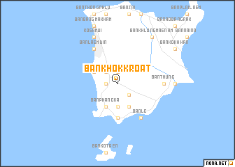 map of Ban Khok Kroat