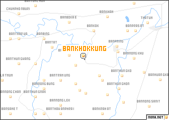 map of Ban Khok Kung