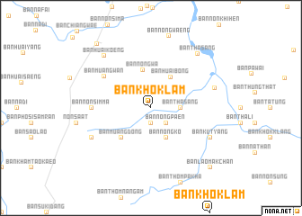 map of Ban Khok Lam