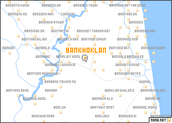 map of Ban Khok Lan