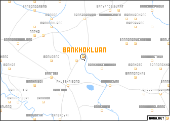 map of Ban Khok Luan