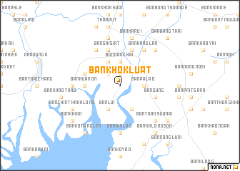 map of Ban Khok Luat