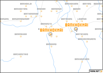 map of Ban Khok Mai