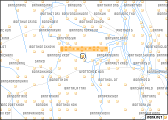 map of Ban Khok Marum