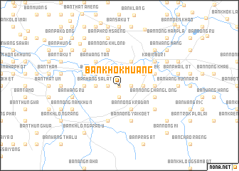 map of Ban Khok Muang