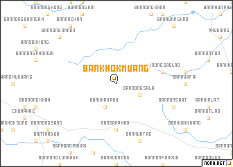 map of Ban Khok Muang