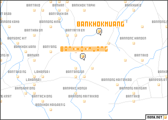 map of Ban Khok Muang