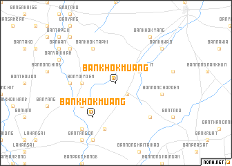 map of Ban Khok Muang