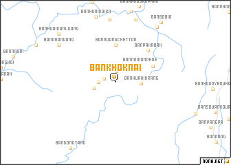 map of Ban Khok Nai