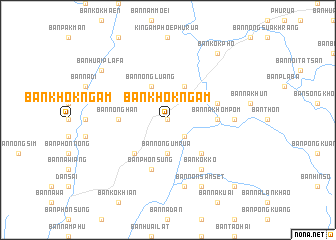 map of Ban Khok Ngam