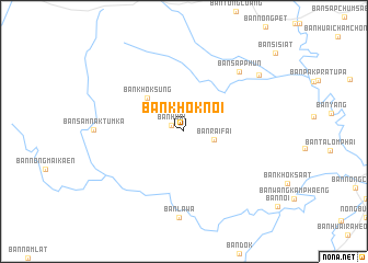 map of Ban Khok Noi