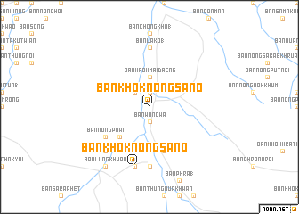 map of Ban Khok Nong Sano