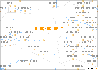 map of Ban Khokpavay