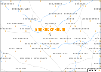 map of Ban Khok Phalai