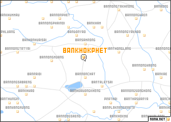 map of Ban Khok Phet